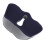 Cuscino Seduta Ergonomico Memory Blu Scuro 49x41x15cm 3