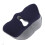 Cuscino Seduta Ergonomico Memory Blu Scuro 49x41x15cm 4