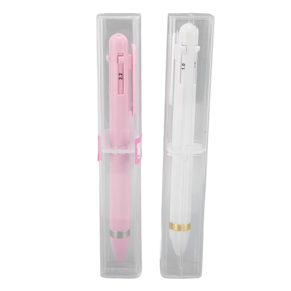 2 Pcs Nail Art Dotting Pen 4 Tips Manicure Kit