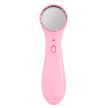 Pink Ultrasonic Facial Massager for Wrinkles