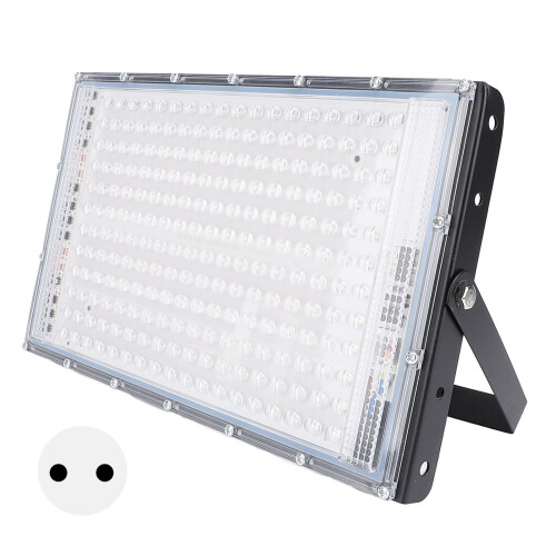 (US Plug 220V) LED Blacklight 385-400nm 120 Floodlight US Plug 220V