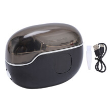 (Black) Elektrische nagelknipper LED USB zwart