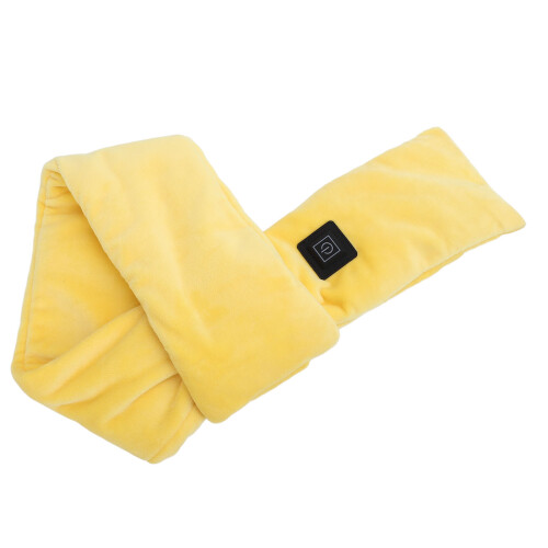 (Yellow) Verwarmde nek wrap koolstofvezel 1