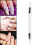 Nail Art Stift mit Strassgriff Silikon Pinsel 4