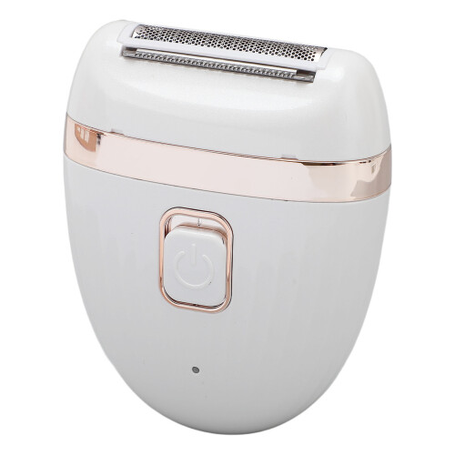 (White) USB Rechargeable Waterproof Electric Hair Trimmer 2
