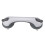 (White and Grey) Suction Cup Shower Grab Bar Elderly Handle Blue White 1