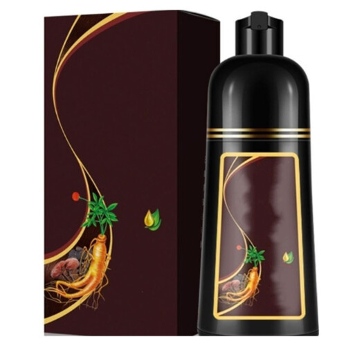 (Dark Coffee) Haarfarbe Shampoo 500ML Dunkelkaffee