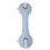 (Blue and White) Suction Cup Shower Grab Bar Elderly Handle Blue White 2