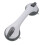 (White and Grey) Suction Cup Shower Grab Bar Elderly Handle Blue White 5