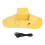 (Yellow) Heating Neck Wrap 3 Temp/Timer Velvet Y 1