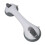 (White and Grey) Suction Cup Shower Grab Bar Elderly Handle Blue White 4