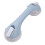 (Blue and White) Suction Cup Shower Grab Bar Elderly Handle Blue White 3