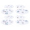 (G30) 8x Herbruikbare Borstvoeding Pads Bamboe 5