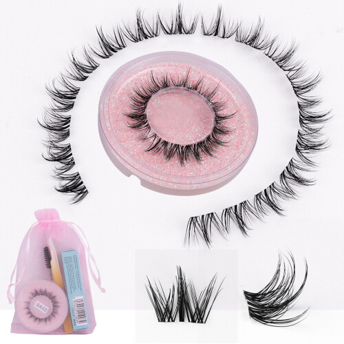 Z'LRAQI C Curl DIY False Eyelashes 1