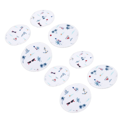 (G30) 8x Herbruikbare Borstvoeding Pads Bamboe 2