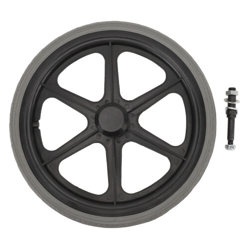 Rollstuhl-Rad 35cm rutschfest geräuscharm