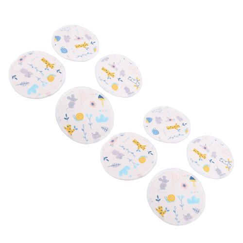 (G33) 8x Herbruikbare Borstvoeding Pads Bamboe 1