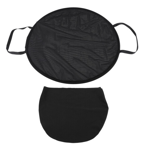 26 Inch Pop-up Wasmand Zwart Mesh