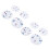 (G30) 8x Herbruikbare Borstvoeding Pads Bamboe 2