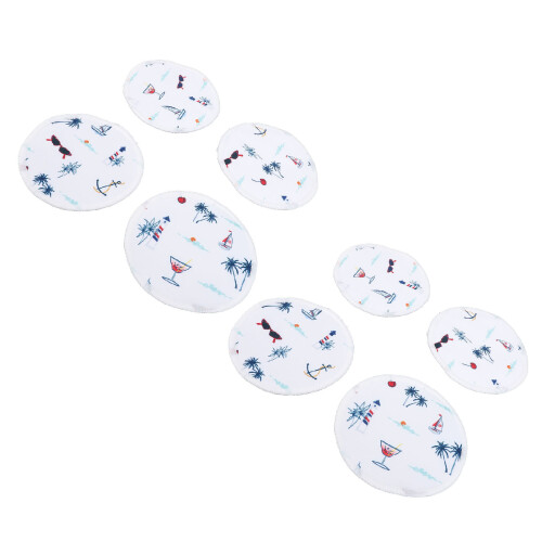 (G30) 8x Herbruikbare Borstvoeding Pads Bamboe 1