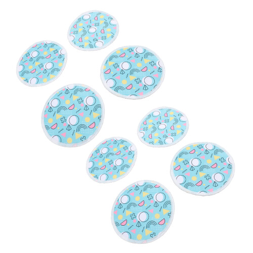 (G24) 8x Herbruikbare Borstvoeding Pads Bamboe 2