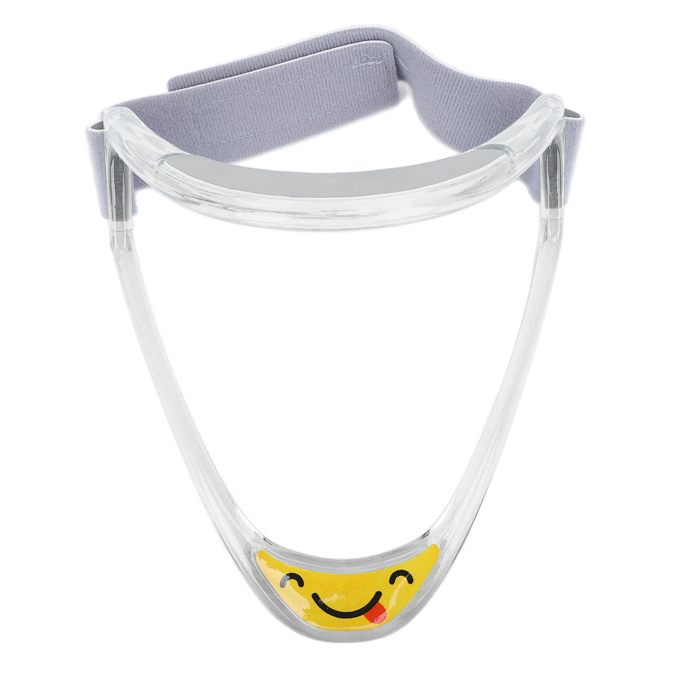 (Transparent) Kids Neck Posture Corrector Brace Humpback Support Cervical Collar