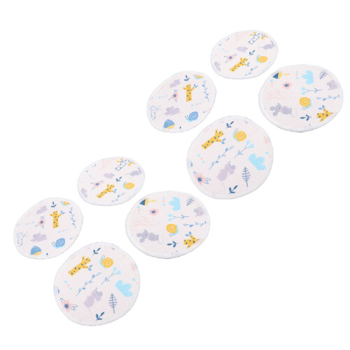 (G33) 8x Herbruikbare Borstvoeding Pads Bamboe 2