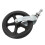 6" Wheelchair Front Wheels Steel Bearing Fork Replacement 2