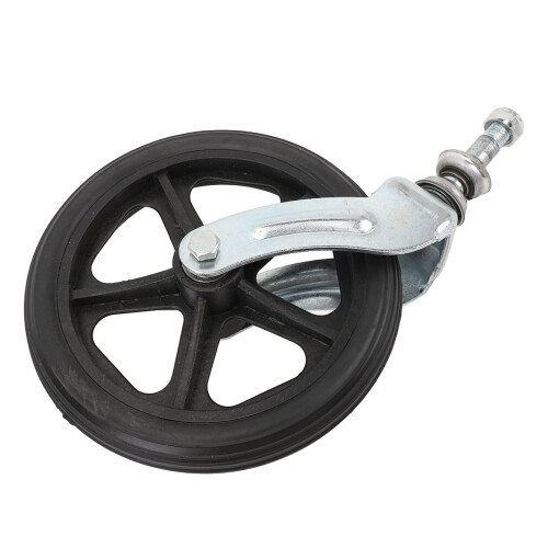 6" Wheelchair Front Wheels Steel Bearing Fork Replacement 1