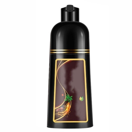 (Dark Coffee) Haarfarbe Shampoo 500ML Dunkelkaffee 1