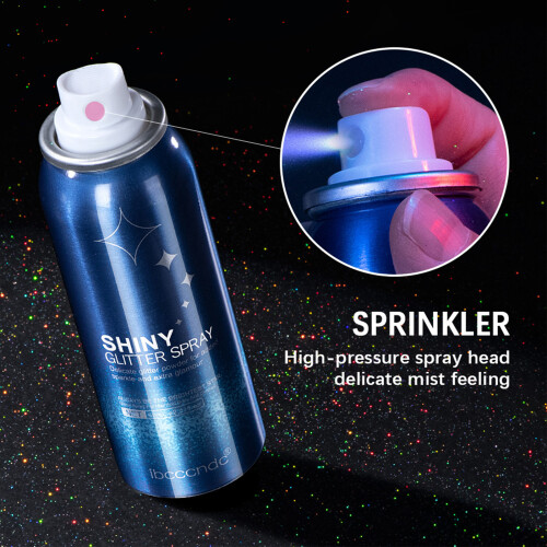 ibcccndc Glitzer-Spray Party Körper 60ml 2