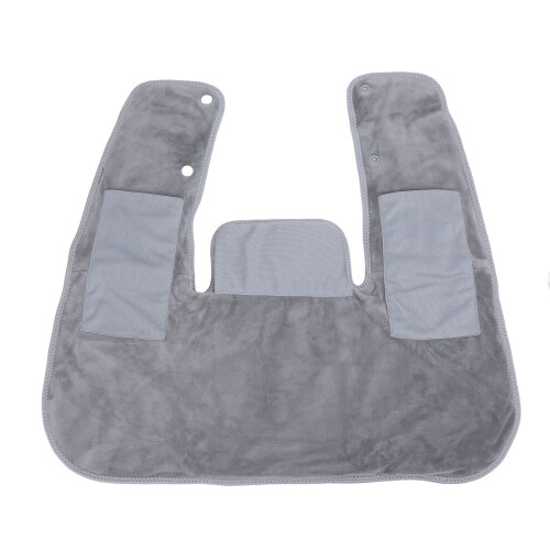 (Gray) Heating Neck Wrap 3 Temp/Timer Velvet Y 2
