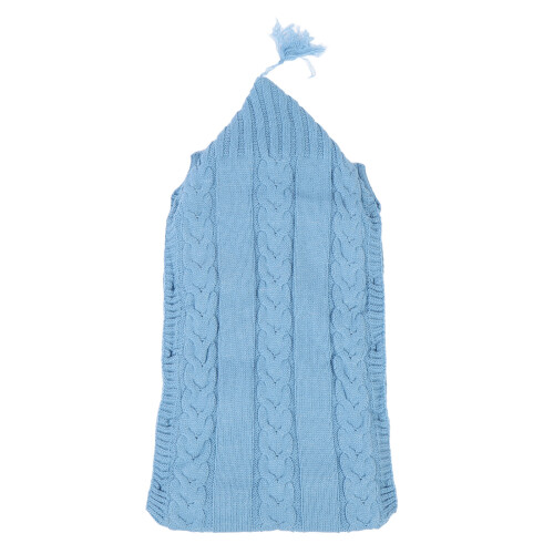 (Light Blue) Newborn Beige Swaddle Sleeping Bag 1