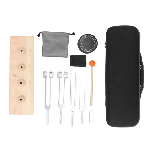 Stimmgabel-Set Aluminium Stressabbau Klangheilung