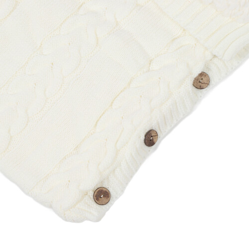 (Beige) Newborn Beige Swaddle Sleeping Bag 2