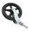 6" Wheelchair Front Wheels Steel Bearing Fork Replacement 4