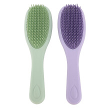 2x Silicone Shampoo Borstel Massage Kam