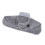 (Gray) Heating Neck Wrap 3 Temp/Timer Velvet Y 4
