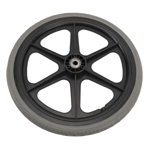 Rollstuhl-Rad 35cm rutschfest geräuscharm 1