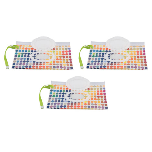 3x Draagbare Babydoekjes Dispenser 2