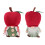 Rode Appel Gnome Koppel Decoratie Nagelstudio 1