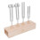 Stimmgabel-Set Aluminium Stressabbau Klangheilung 4