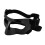 (Black) Adjustable Clear Sports Nose Guard 3