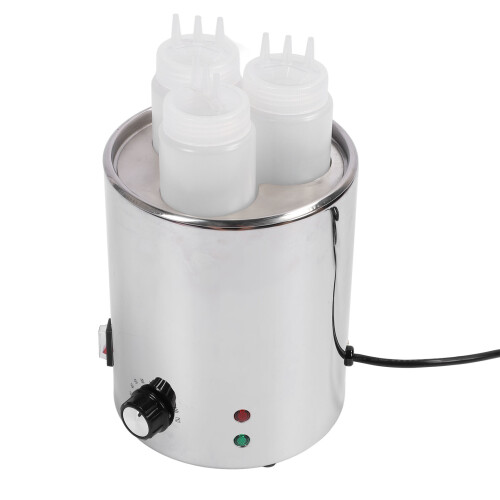 (EU Plug 220V) Elektrischer Soßenwärmer Edelstahl 220V 2