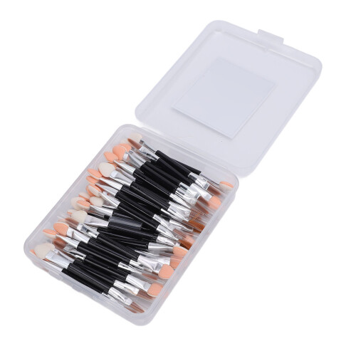 50pcs Double Ended Eyeshadow Sponge Applicators 1