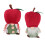 Rode Appel Gnome Koppel Decoratie Nagelstudio 2
