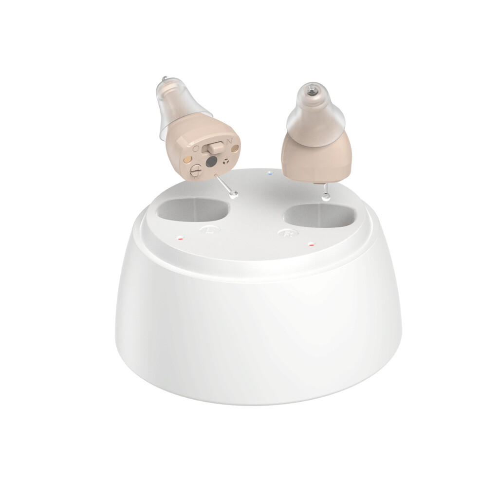 Rechargeable Hearing Amplifier for Seniors Binaural Sound Booster