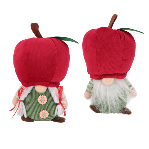 Rode Appel Gnome Koppel Decoratie Nagelstudio 2