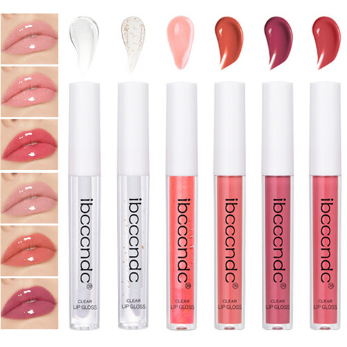 2.5ML*6 hydraterende langdurige lipgloss set