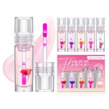 Blumen-Lipöl-Set 5pcs pflegend feuchtigkeitsspendend